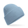 Winter hat - MOD. B385R:Dusty Blue, 100% polyester (Ash, Granite, Cloud Grey, One Size